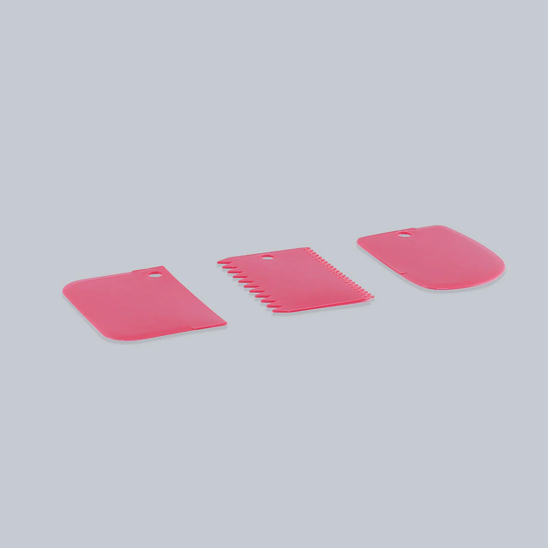 Ambrosia Cake Scrapers (3-in-1)- Pink - Image 6