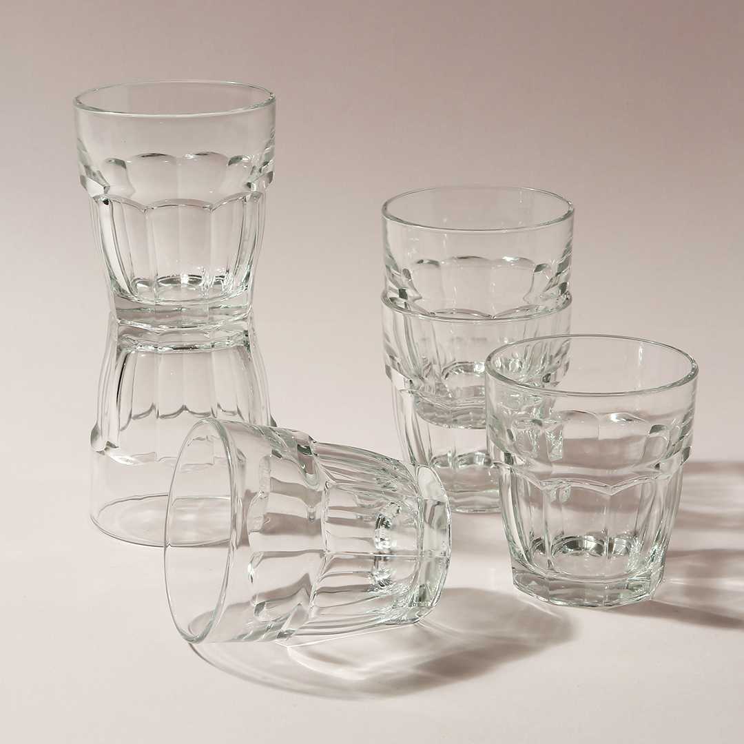 Bormioli Rockbar Water Glass - 270 ML - Set of 6 - Image 3