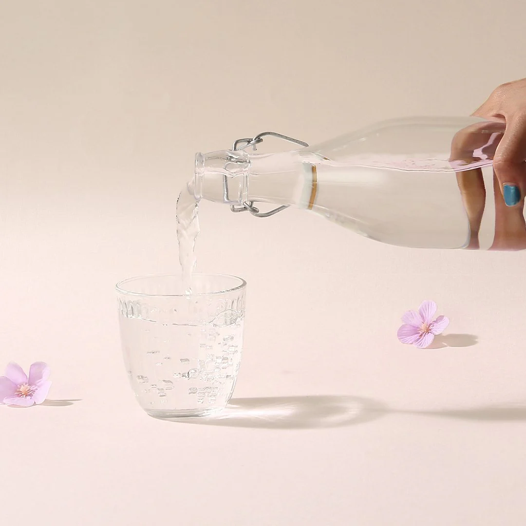 Bormioli Water Bottle - Clear - 1L - Image 2