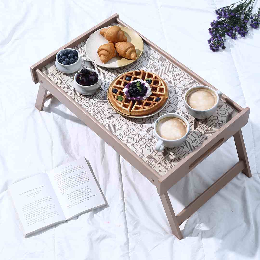 Casablanca Bed Tray Geometric Pattern - Image 7