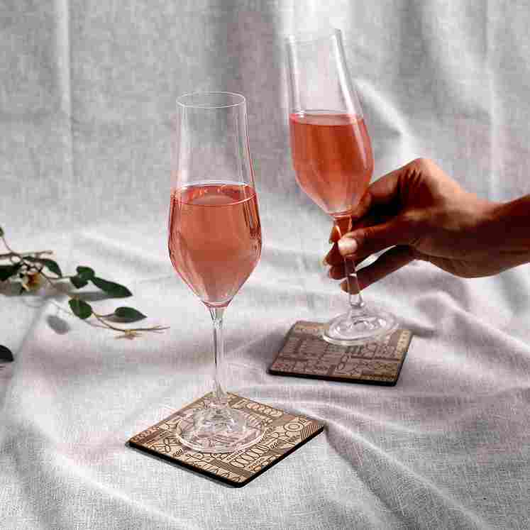 Casablanca Coaster Geometric Pattern - Set of 6 pcs - Image 8