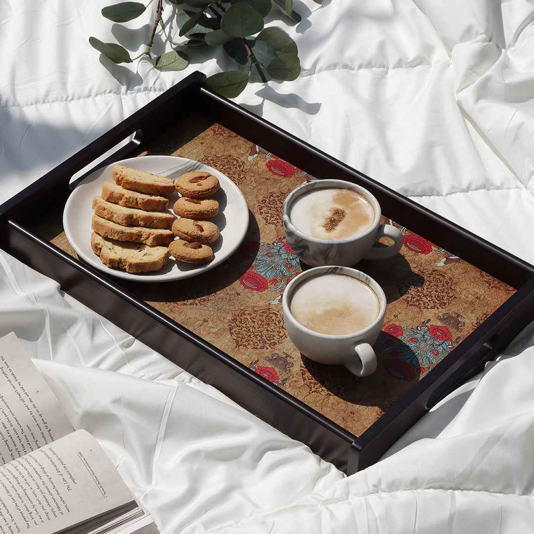 Casablanca Damask Motif Tray - Large - Image 2