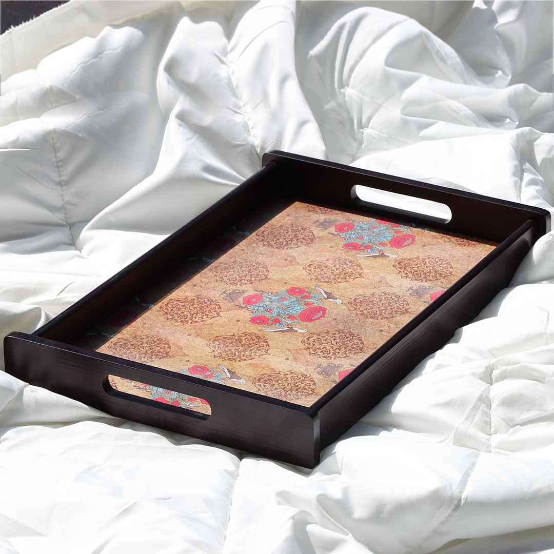 Casablanca Damask Motif Tray - Large - Image 5