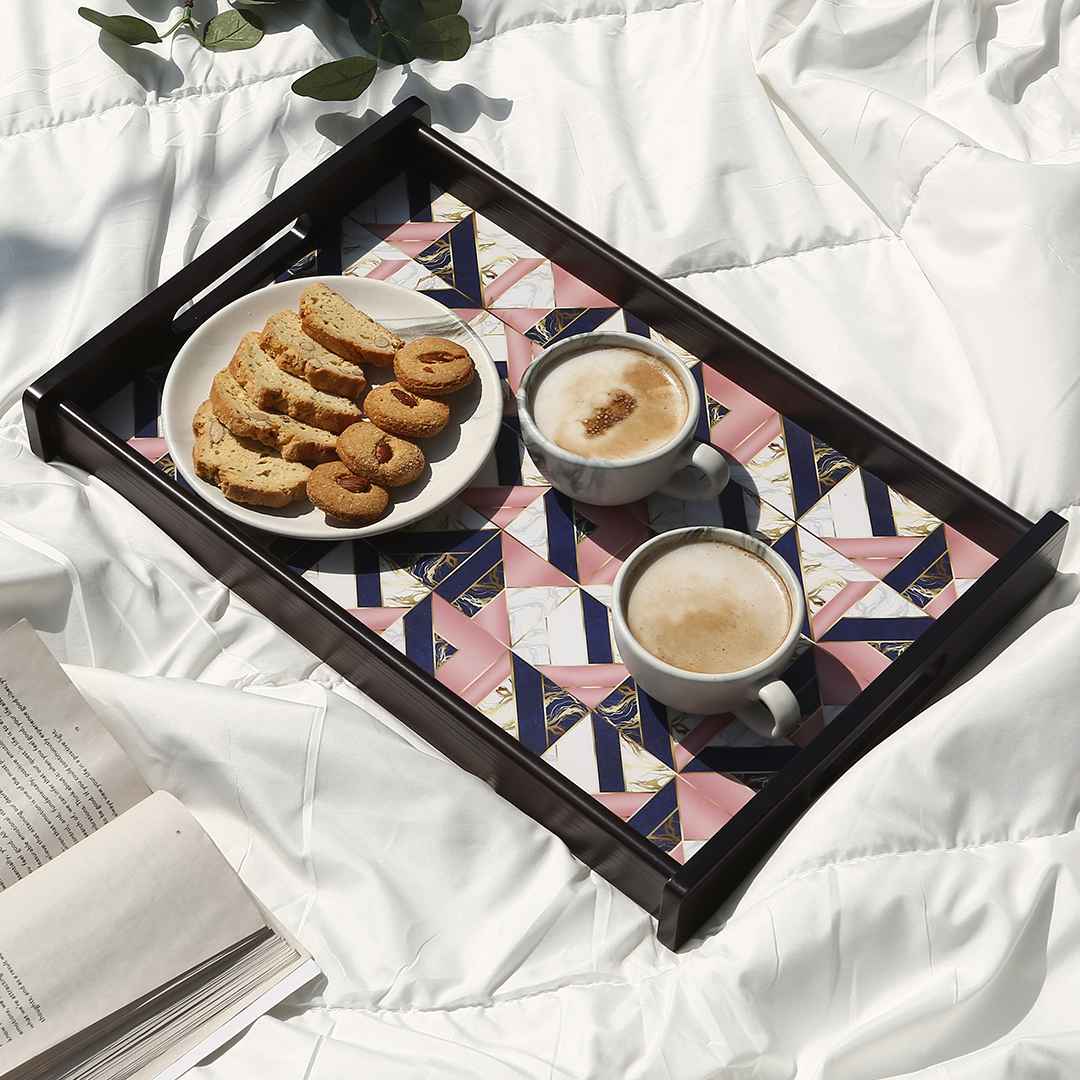 Casablanca Marble Mosaic Tray - Medium - Image 4