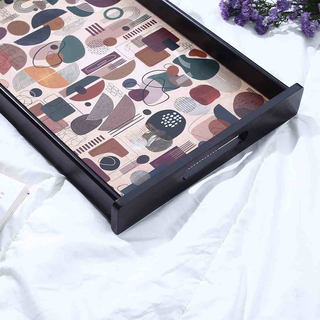 Casablanca Tray Abstract Pattern - Medium - Image 3
