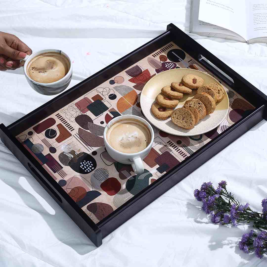 Casablanca Tray Abstract Pattern - Medium - Image 5