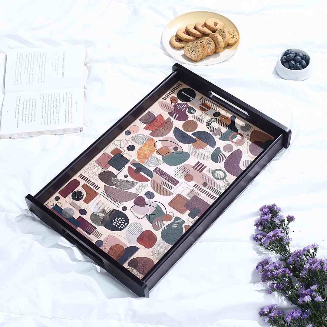 Casablanca Tray Abstract Pattern - Medium - Image 8