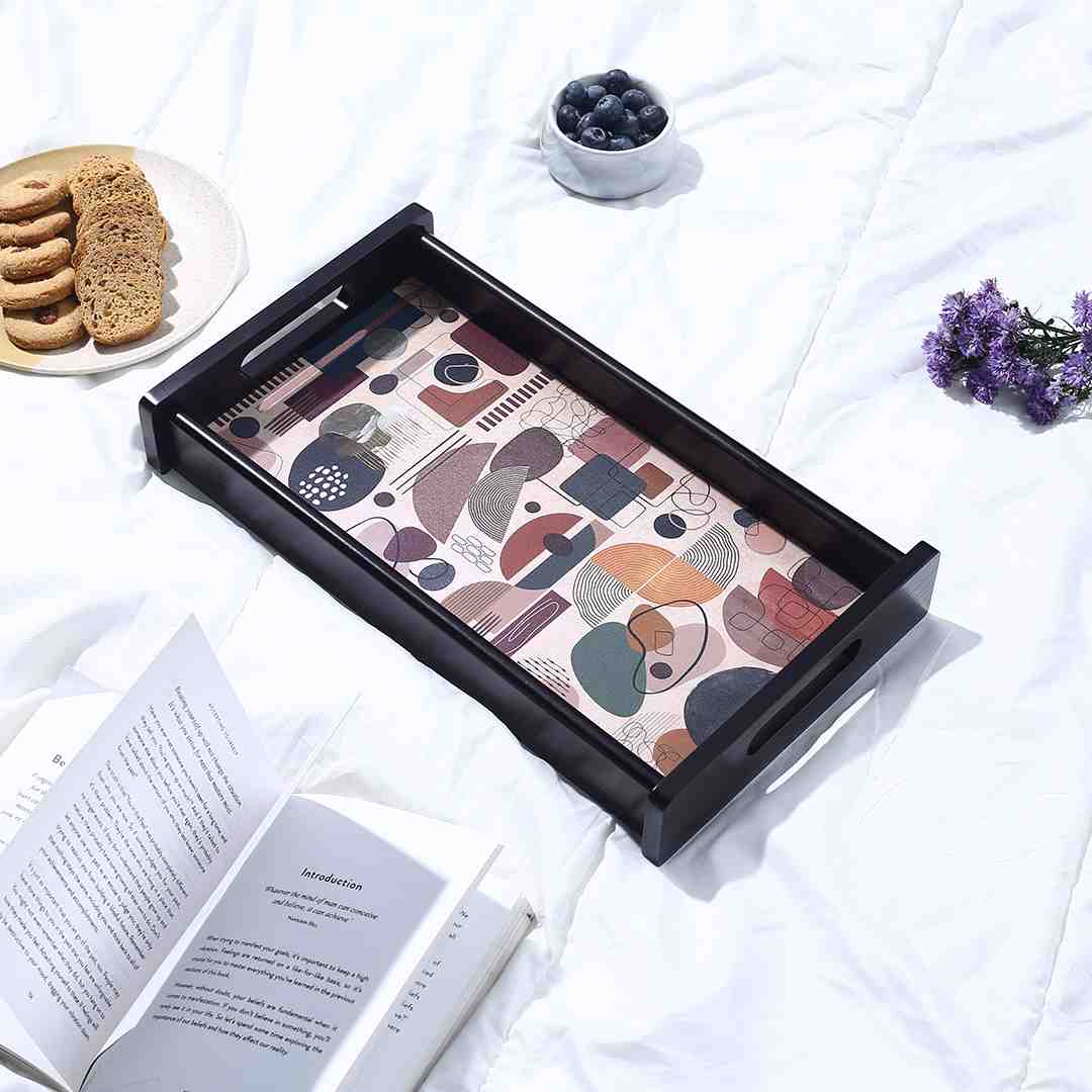 Casablanca Tray Abstract Pattern - Small - Image 2