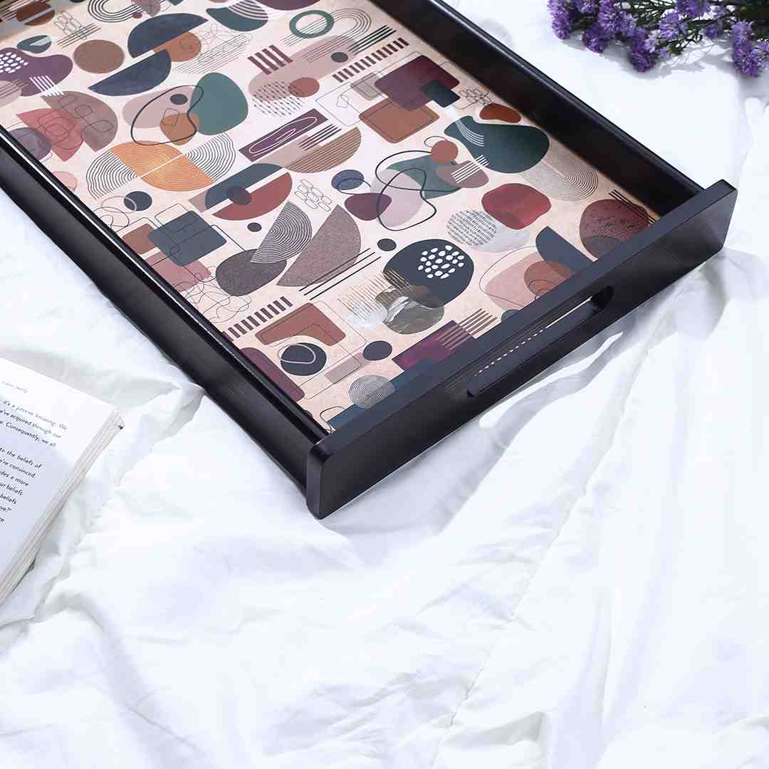 Casablanca Tray Abstract Pattern - Small - Image 3