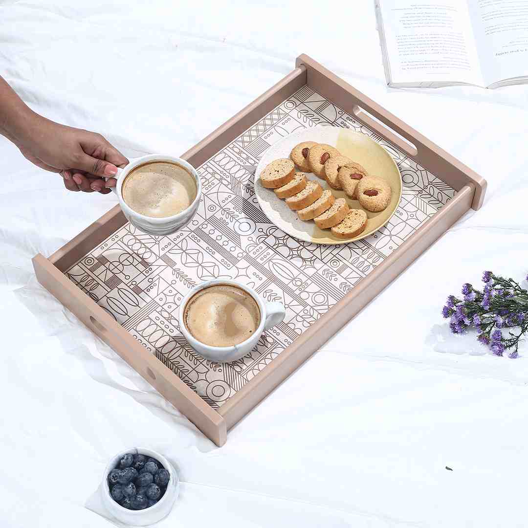 Casablanca Tray Geometric Pattern - Medium - Image 10