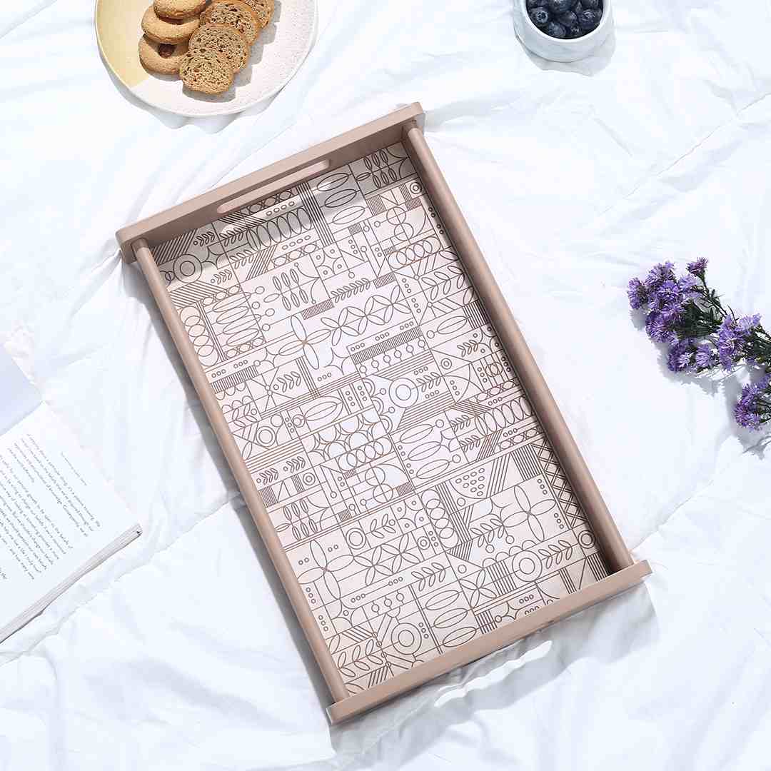 Casablanca Tray Geometric Pattern - Medium - Image 3