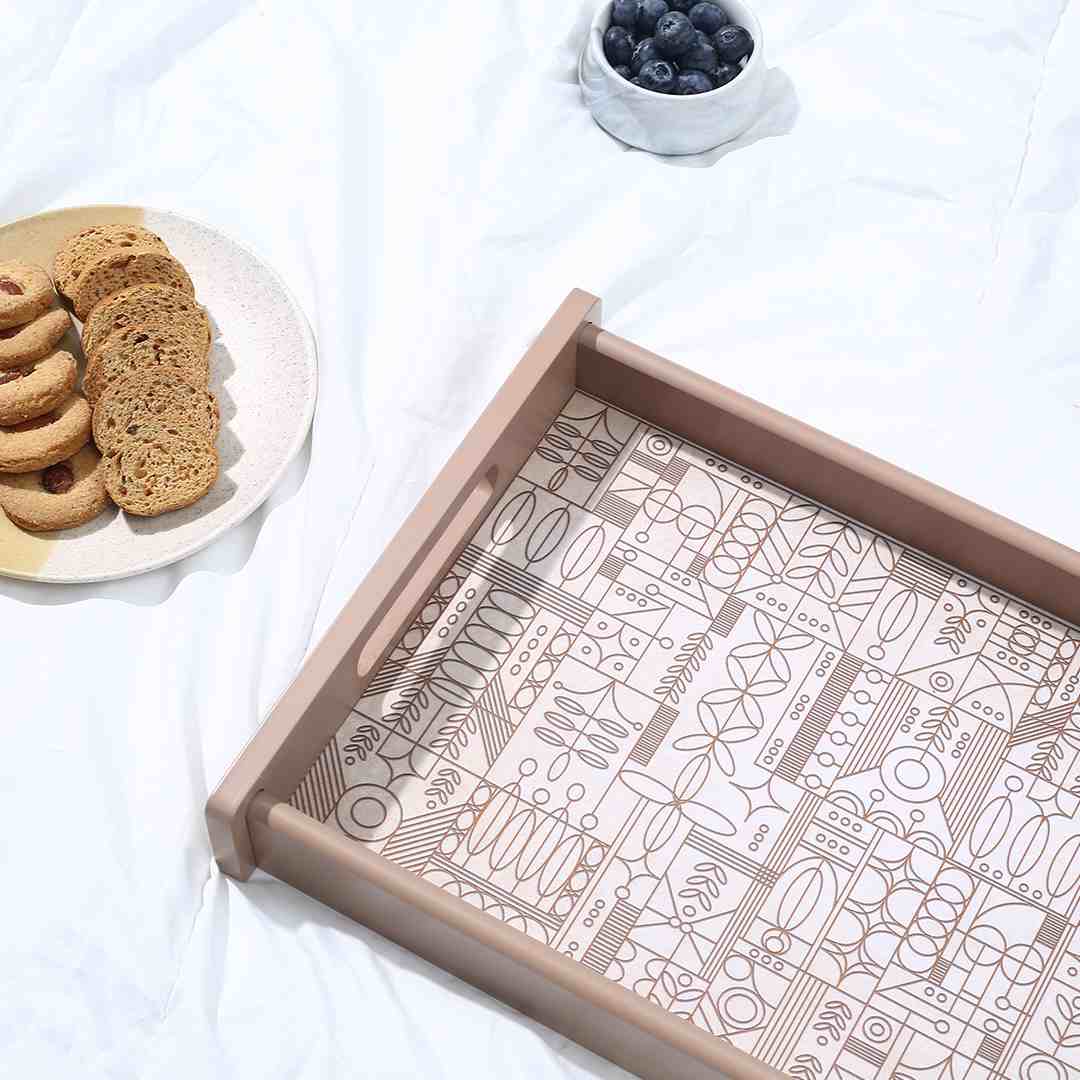 Casablanca Tray Geometric Pattern - Medium - Image 4