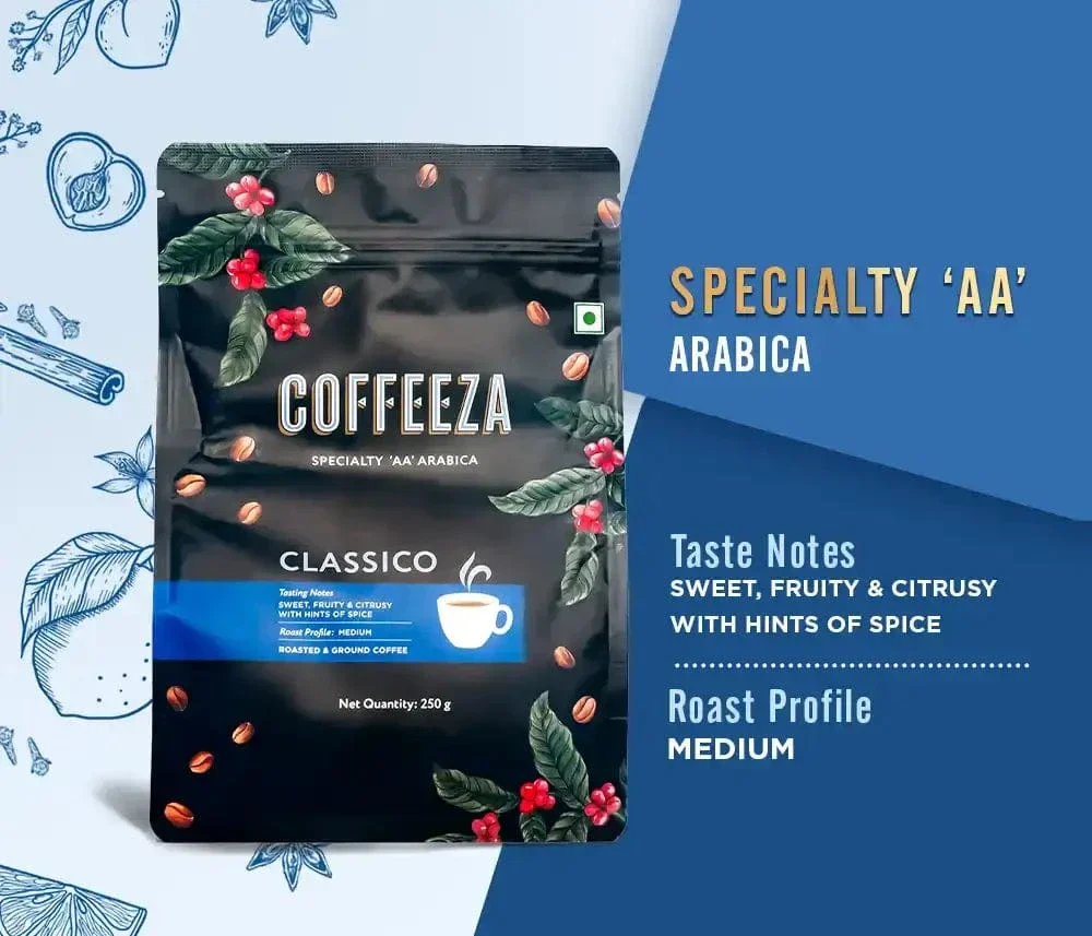 Coffeeza Classico 100% Arabica Ground Coffee - Image 2