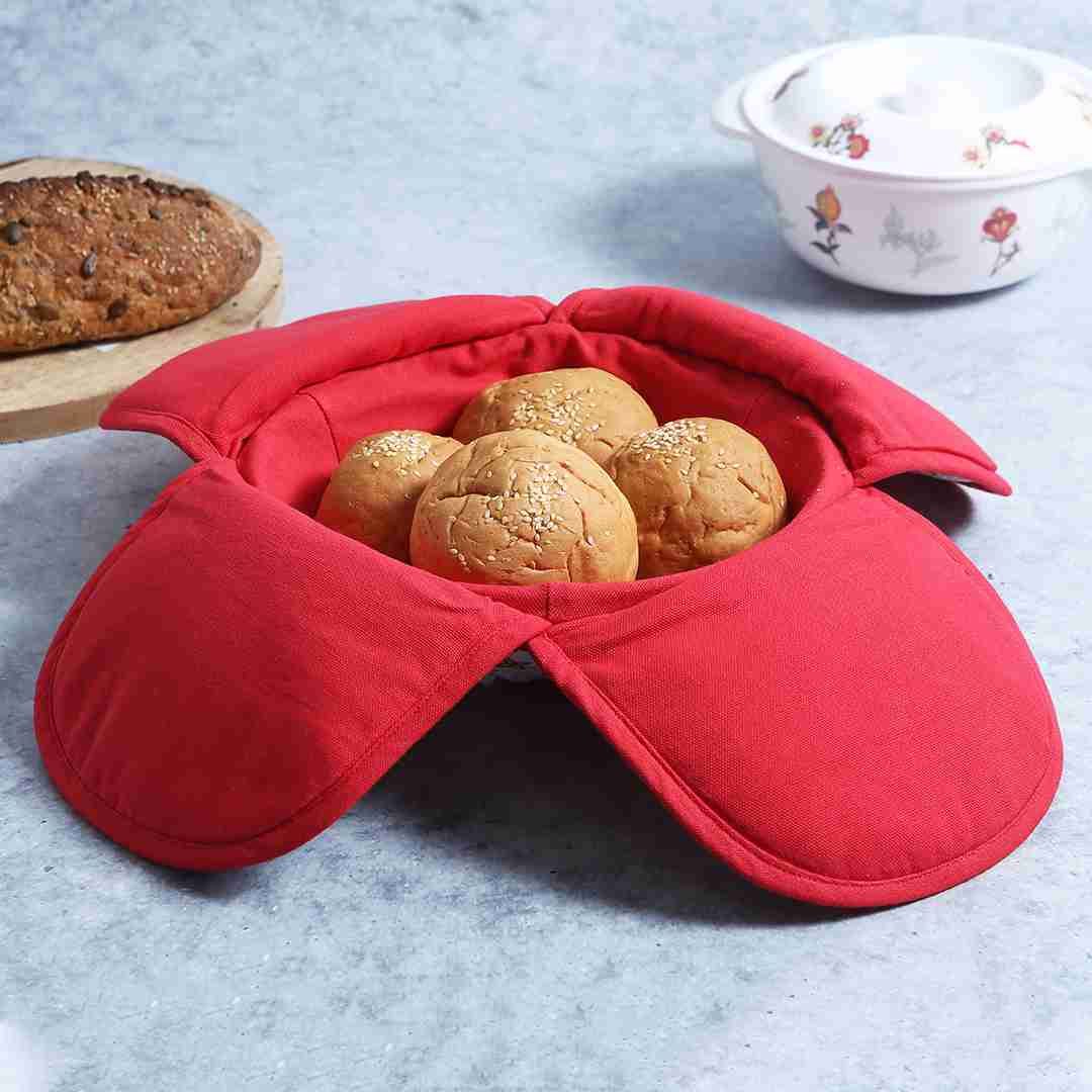 Como Bread Basket - Red - Image 7
