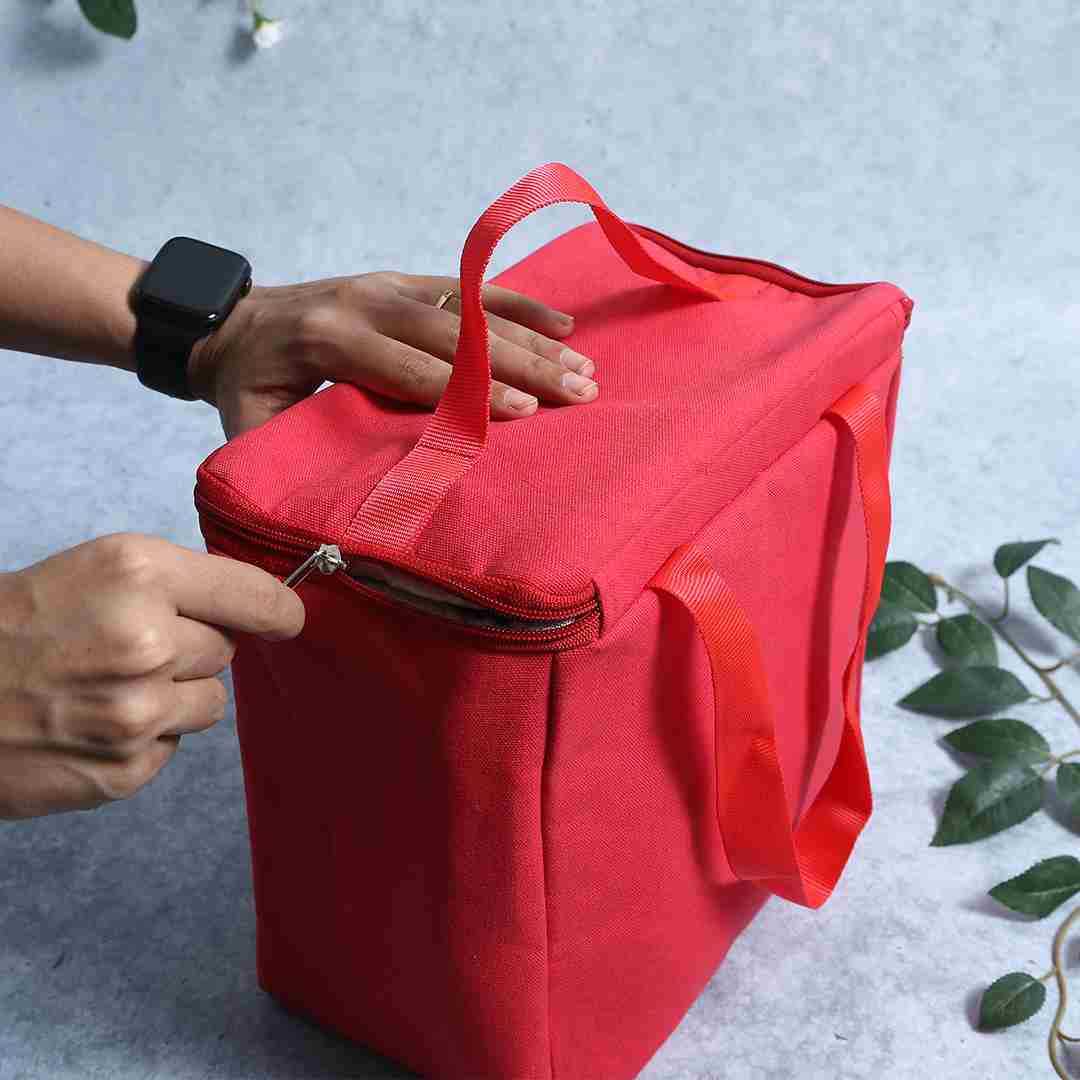 Como Tiffin bag - Red - Image 2