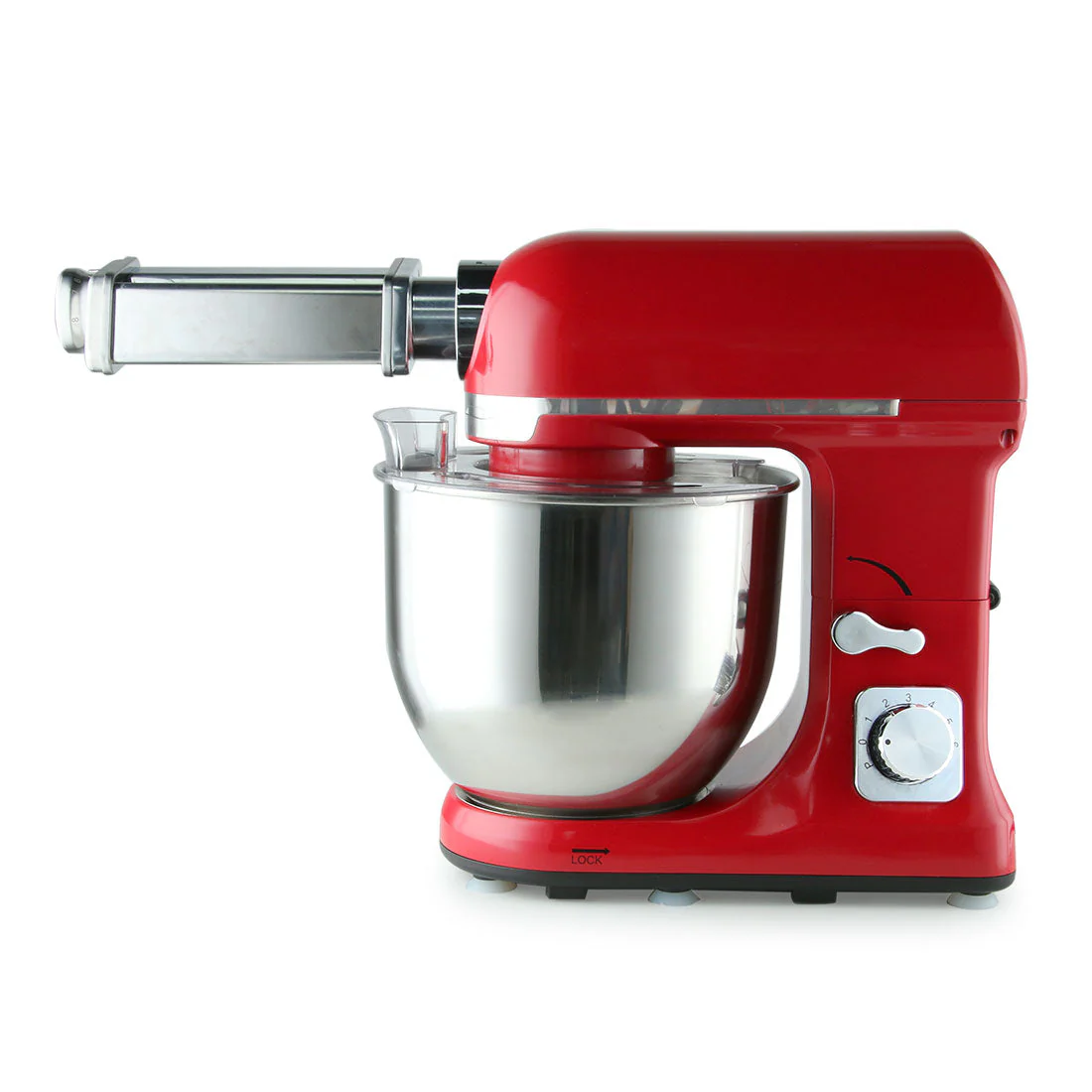 Crimson Edge Die-cast Stand Mixer Fettuccine Pasta Cutter - Image 2