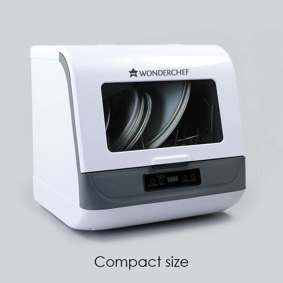 CounterTop Dishwasher, 1250W, 72°C High Temperature Sterilization, 360°Double Spray, Effective Drying System, Portable, 9L - Image 4