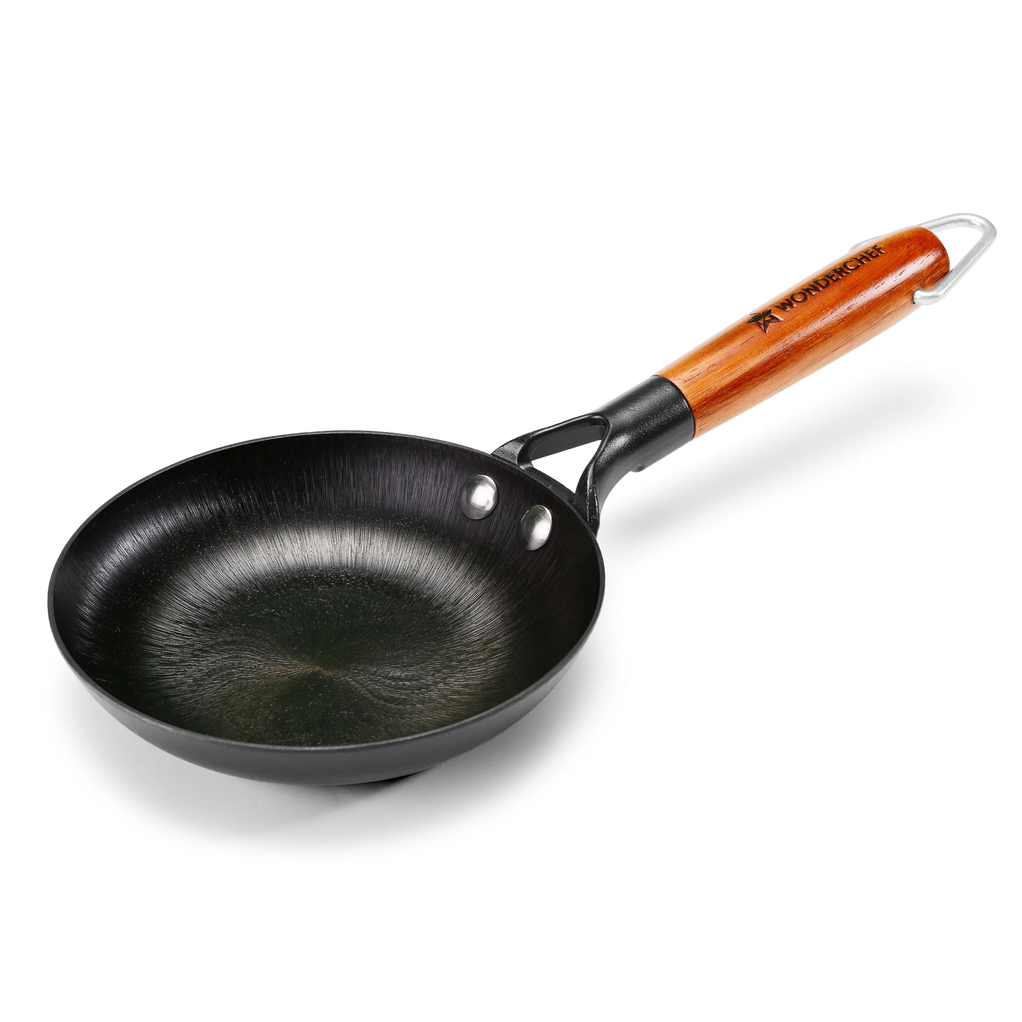 Pre-Seasoned Ferro Light 20cm Cast Iron Fry Pan | 800 ml | Acacia Wooden Handles | Gravity Moulding Technology | No Chemical Coating | 10 Year Warranty - Image 10
