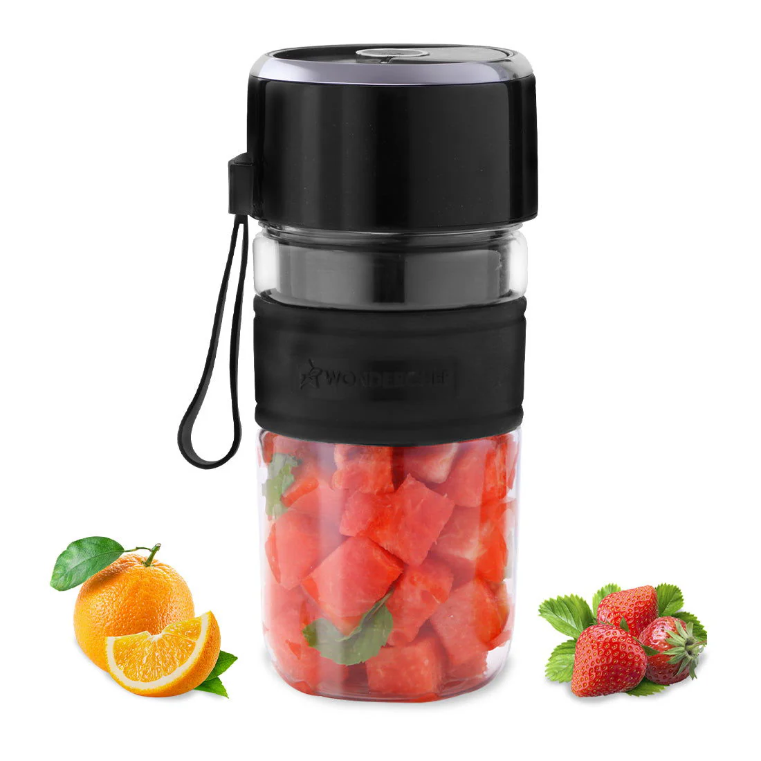 Healthy Habits Starter Pack| Platinum Digital Air Fryer - 5L, Waterstone Silicon Brush, Nutri-cup Zip Portable Blender - Image 4