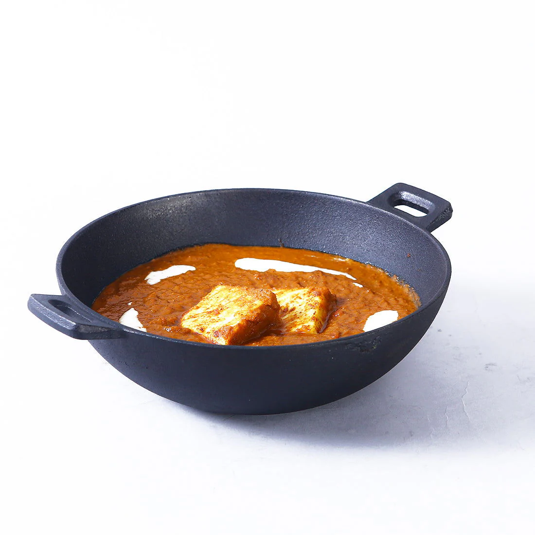 Forza 24 cm Cast-iron Kadhai, Pre-Seasoned Cookware, Induction Friendly, 1.9L, 3.8mm - Image 10