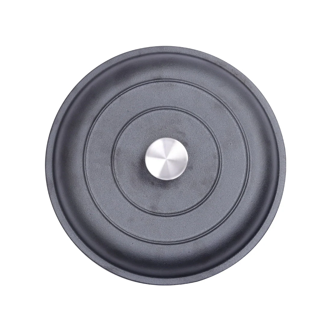 Forza Pre-Seasoned Cast-iron Kadhai Lid, 30cm - Image 4