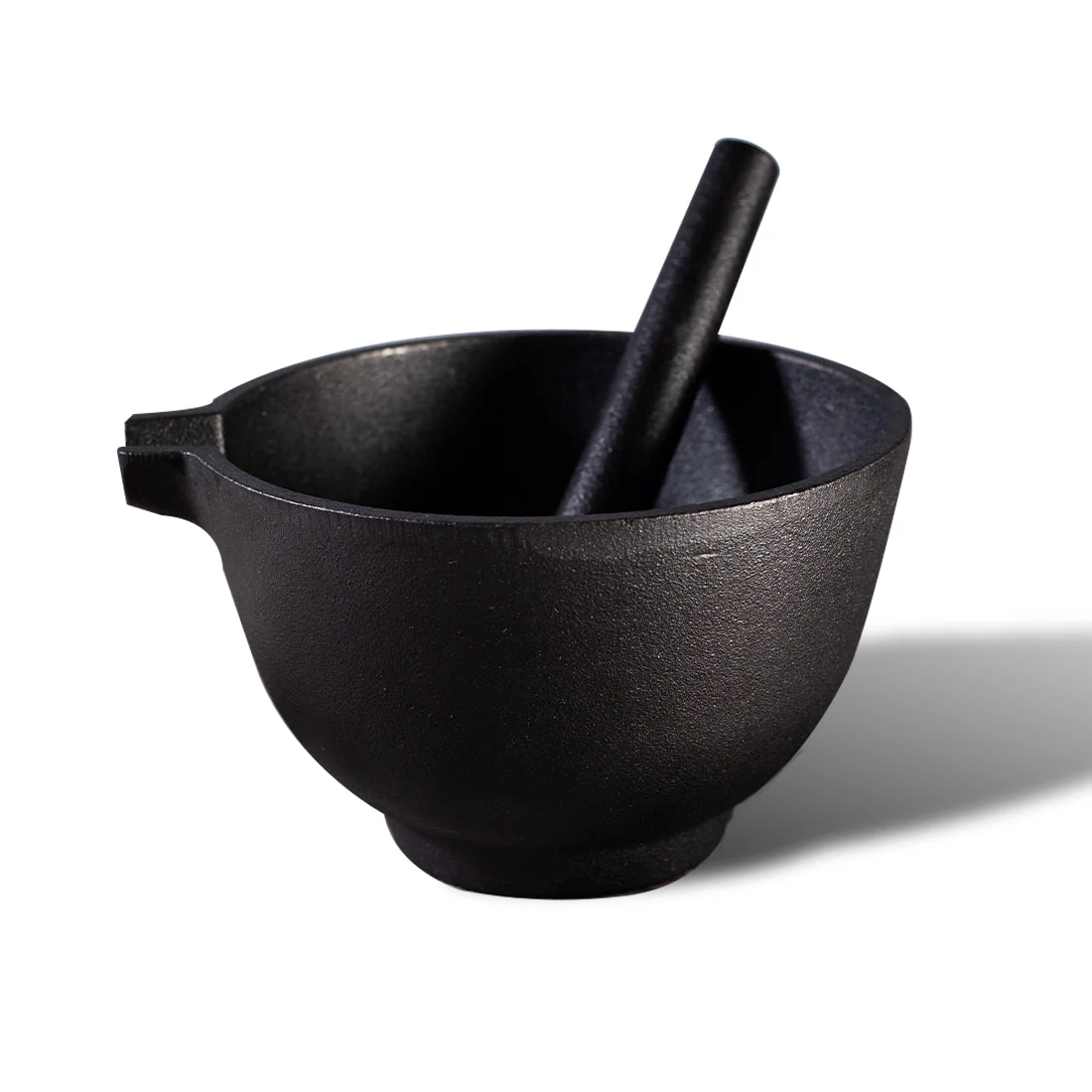 Forza pre-seasoned cast-iron mortar & pestle - Image 7
