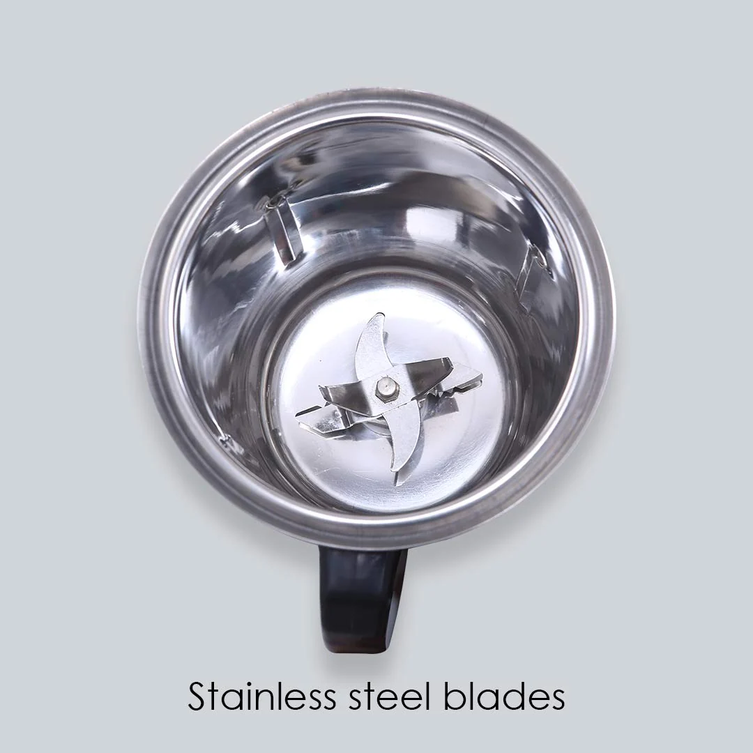 Glory Mixer Grinder, 750 W with 4 Stainless Steel Jars and Anti-rust Stainless Steel Blades, Ergonomic Handles, 5 Years Warranty on Motor - Image 9