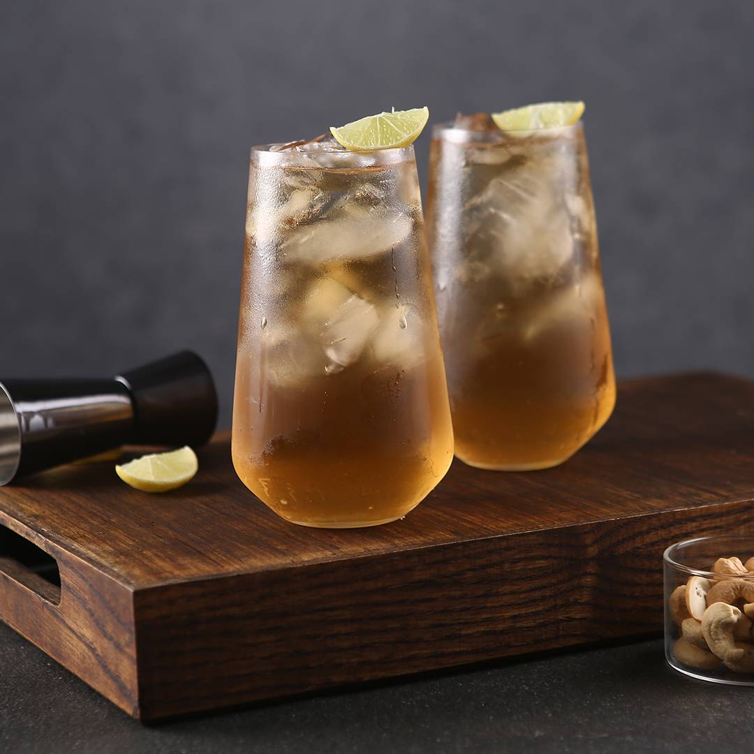 House Party Essentials| Nutri-blend Storm 1200W, Modena Highball Glass 440 ml (Set of 6), Gold Stanton Stainless Steel 3 piece Casserole Set with Glass Lid - Image 3