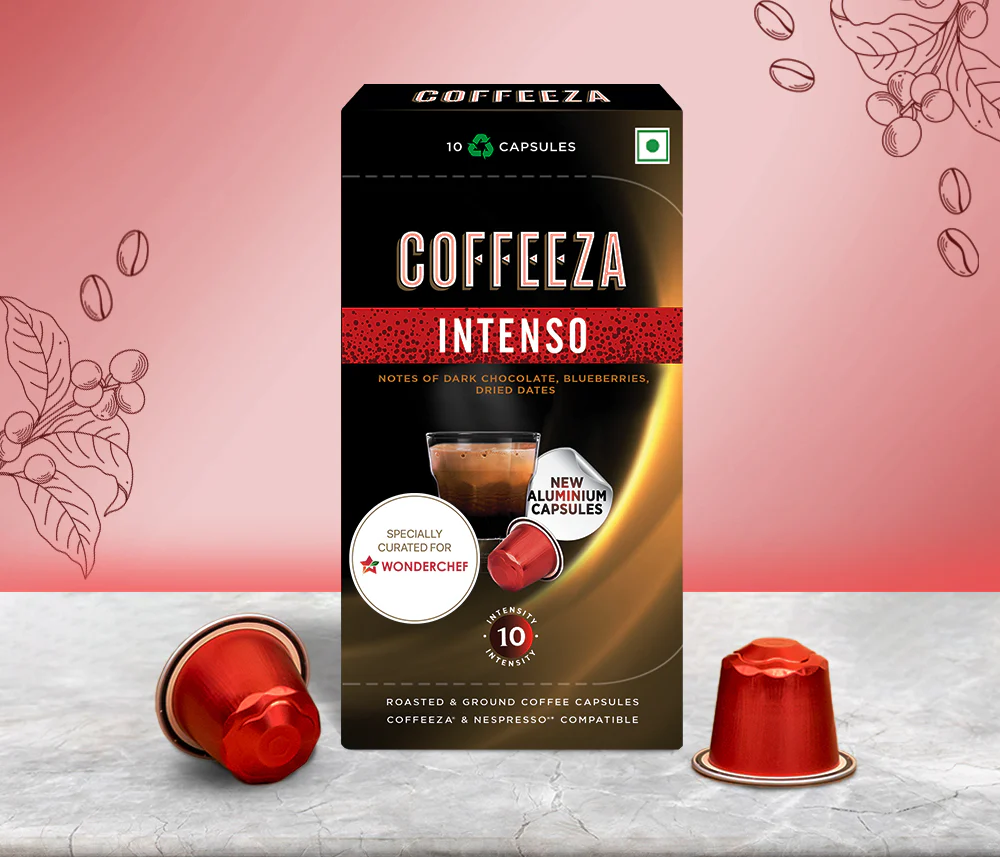 Coffeeza Intenso Aluminium Coffee Capsules