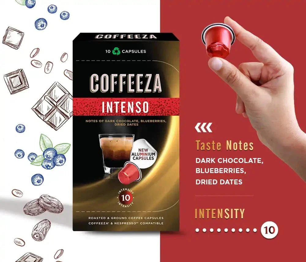 Coffeeza Intenso Aluminium Coffee Capsules - Image 2