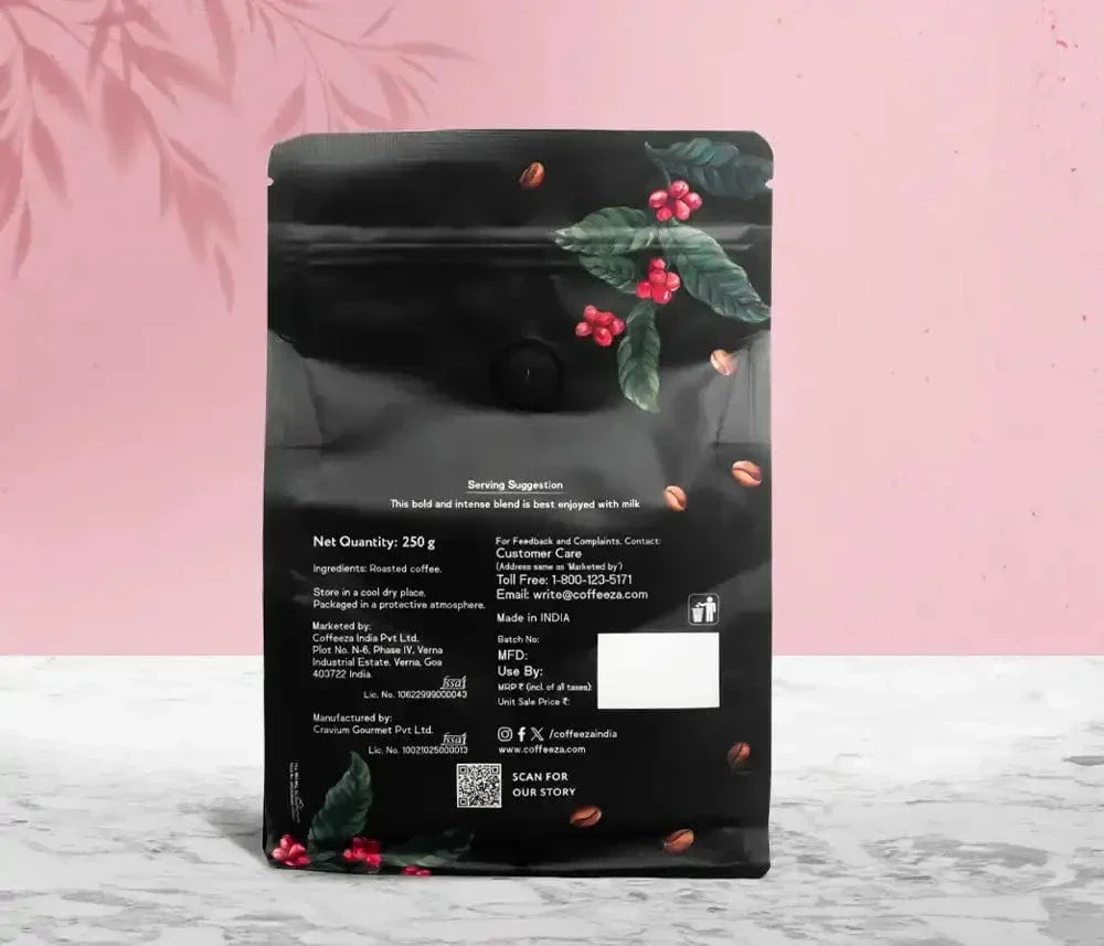 Coffeeza Intenso Specialty "AA" Ground Coffee - Image 3