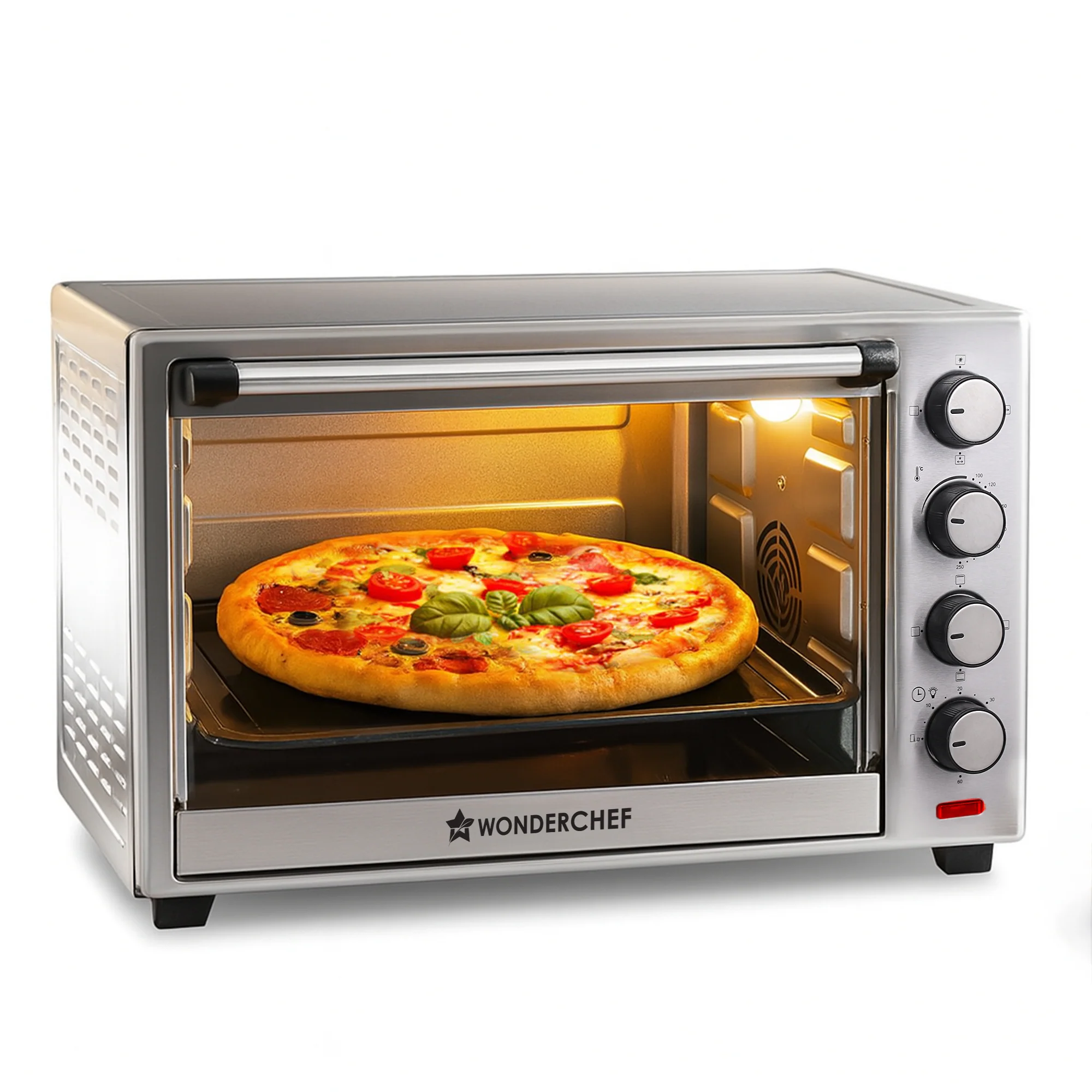Home Baker Pro Set | Oven Toaster Griller (OTG) - 60 Litres, Regalia Neo Stand Mixer, Pavoni Marguerite Cake Cover, Pavoni Platinum silicon Muffin 6 Portions Mould - Image 2