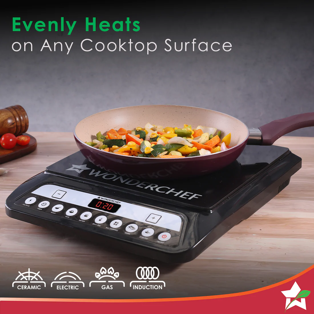 Wonderchef Renewed Milano 24cm Fry Pan | Meta Tuff Non-Stick Coating | Pure Grade Aluminum - Image 5