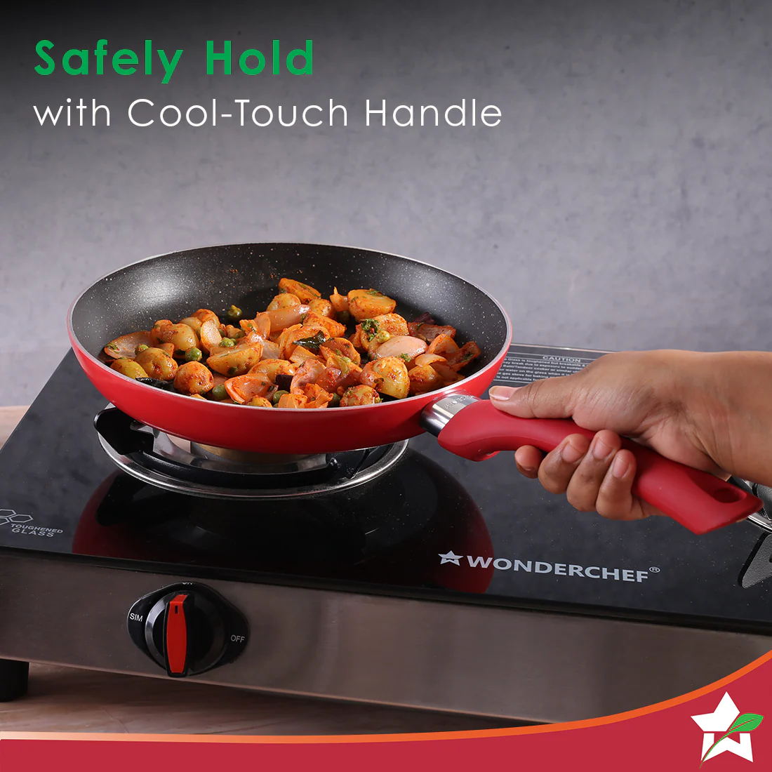 Wonderchef Renewed Milano 24cm Fry Pan | Meta Tuff Non-Stick Coating | Pure Grade Aluminum - Image 6