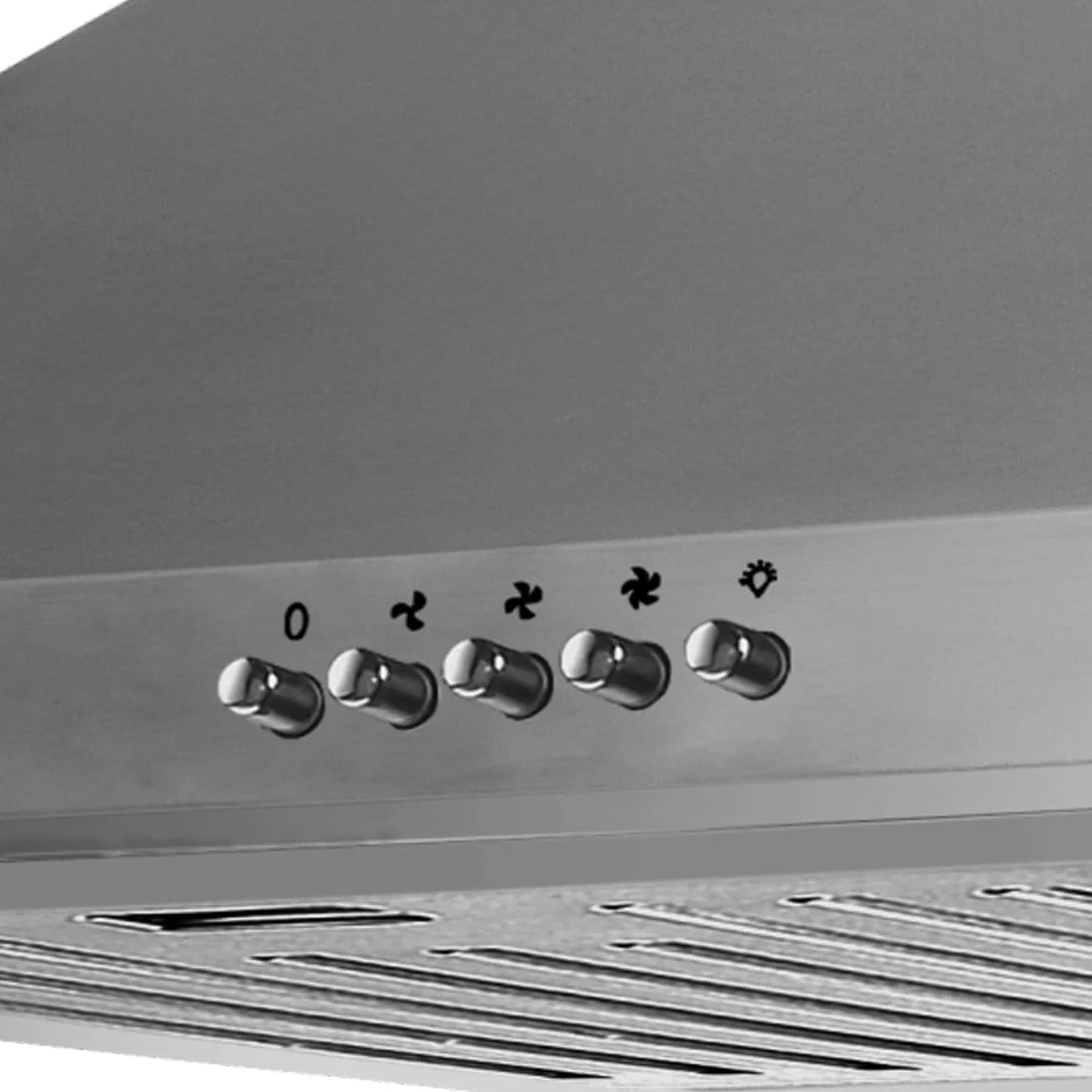 Milano Chimney 60cm/1250m3/h Powerful Suction | Baffle Filters | Low Noise | 1 Year Warranty - Image 7