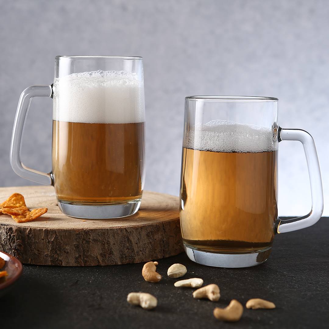 Modena Beer Mug 400 ml (Set of 2) - Image 2