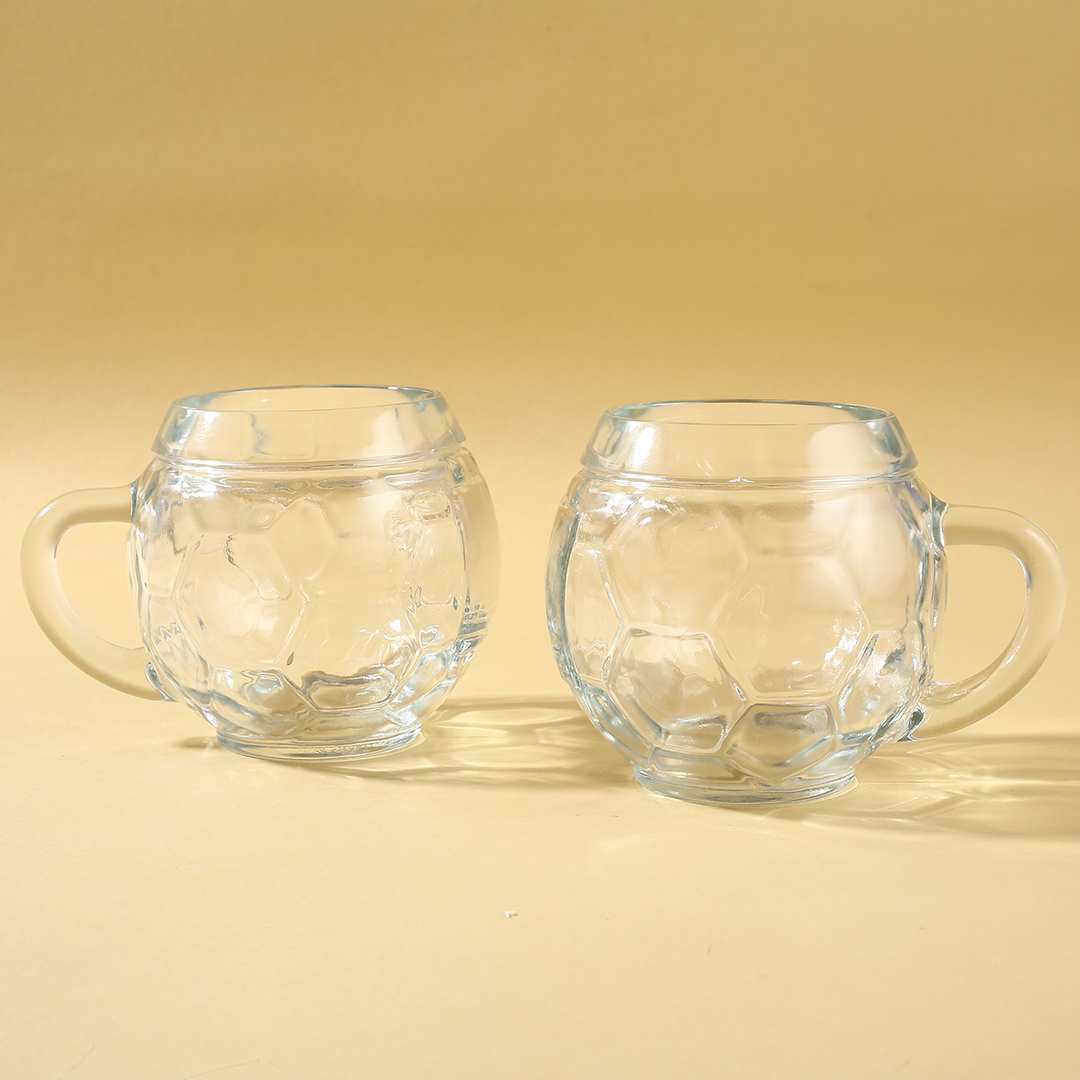 Modena Beer Mug Football 400 Ml (Set Of 2) - Image 5
