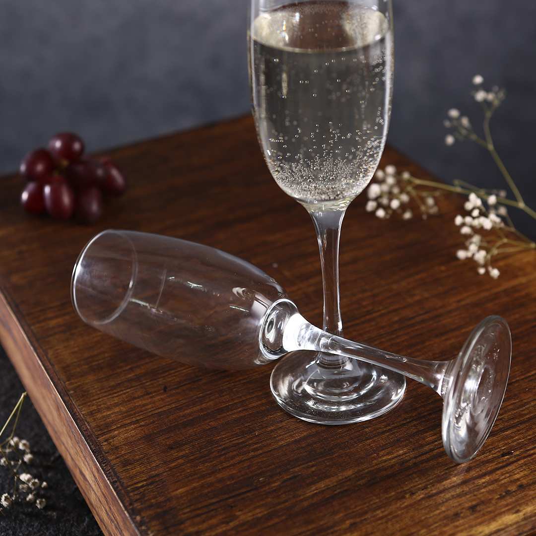 Modena Champagne Flute Glass 190 Ml (Set Of 6) - Image 5