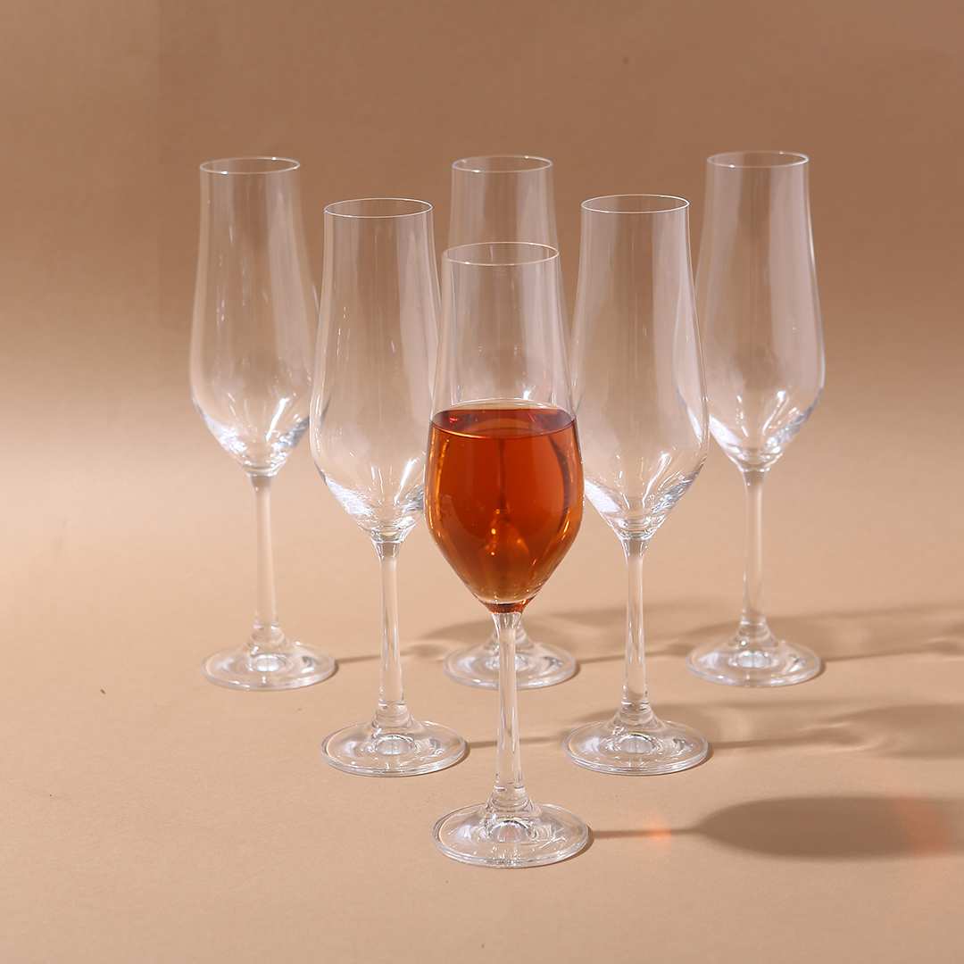 Modena Champagne Glass 170 ml (Set of 6) - Image 6