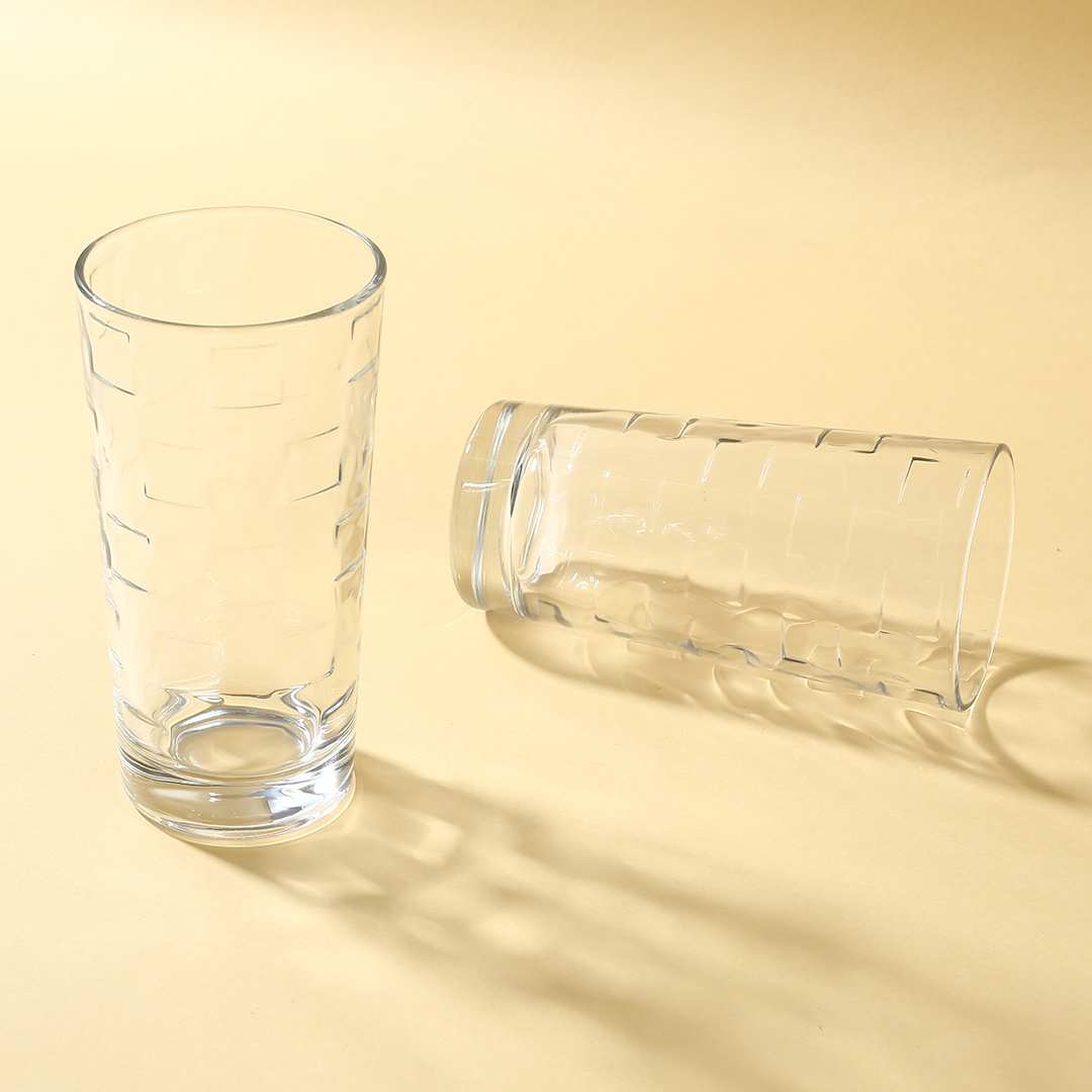 Modena Water Glass Cubes 245 Ml (Set Of 6) - Image 4