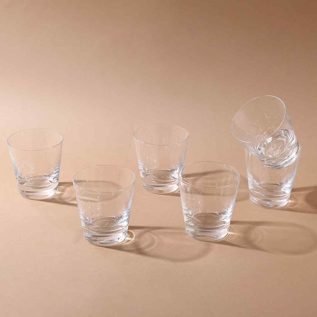 Modena Whiskey Glass 330 ml (Set of 6) - Mountain Design - Image 3