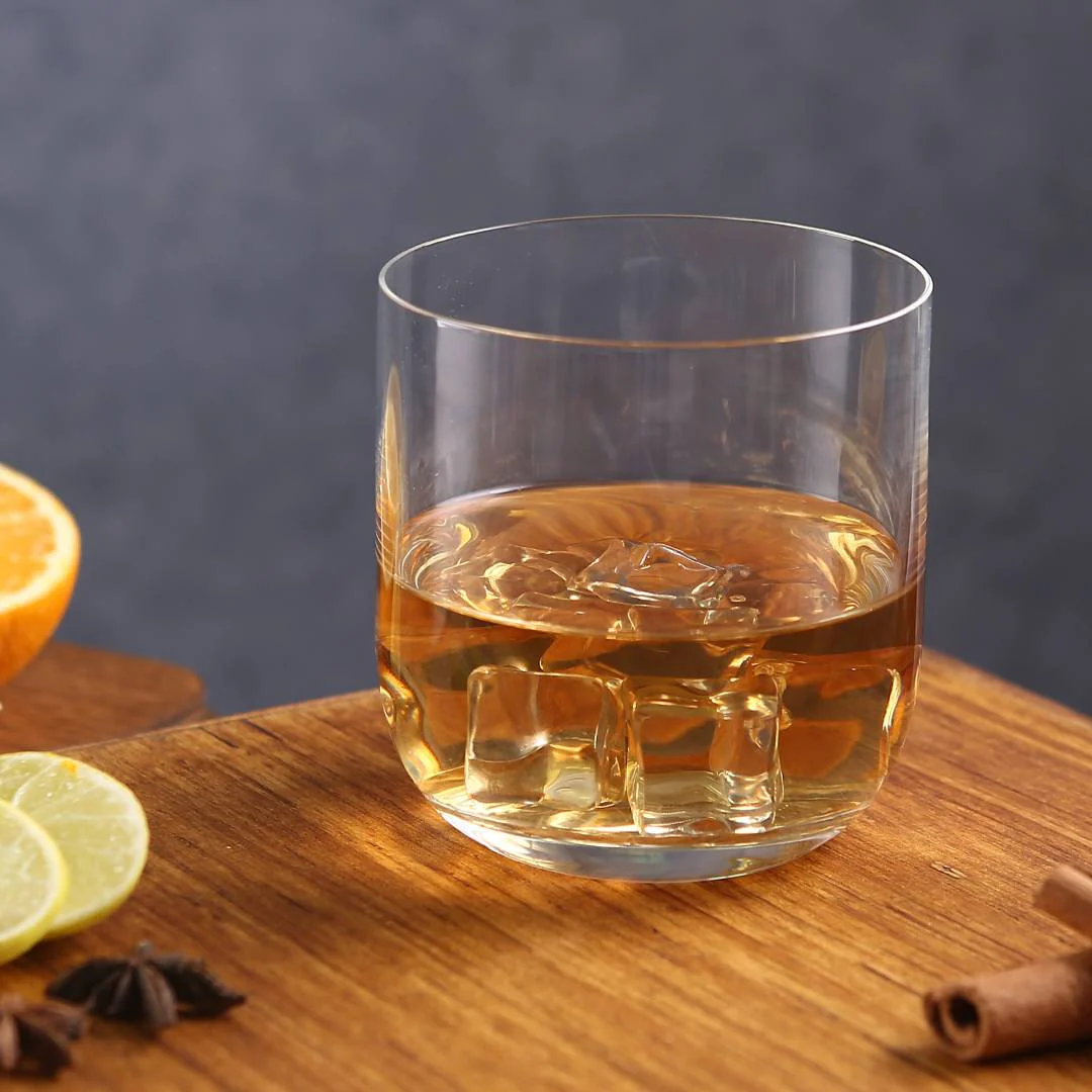 Modena Whiskey Glass 330 ml (Set of 6) - Rounded Base design - Image 5
