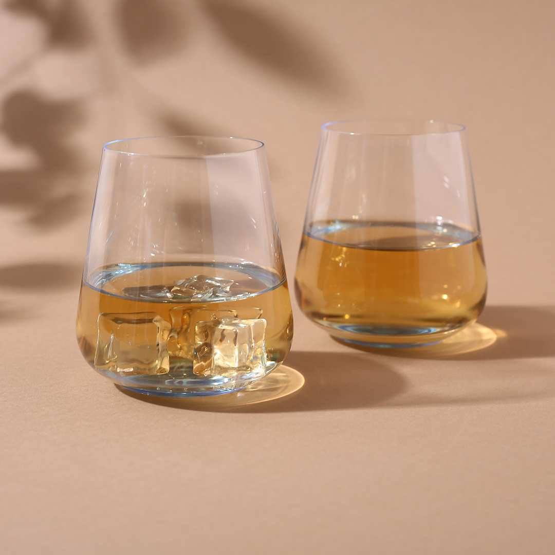 Modena Whiskey Glass Blue 400 ml (Set of 6) - Image 2