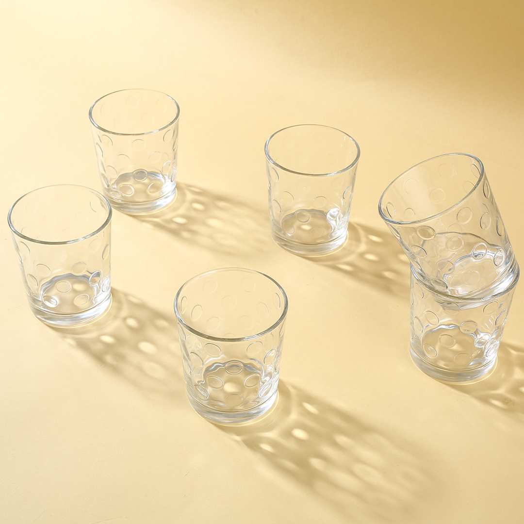 Modena Whiskey Glass Cubes 285 Ml (Set Of 6) - Image 6