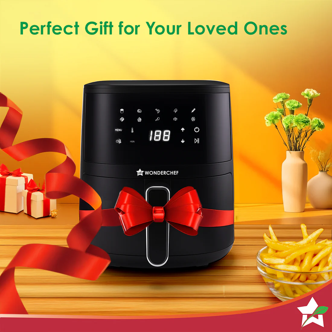 Neo Pro Digital Air Fryer | 4.5L | 1300W | Rapid Air Technology | 10 Pre-Set Functions | Temperature and Time Control | Automatic Shut-Off | Compact Design | 2-Year Warranty - Image 7