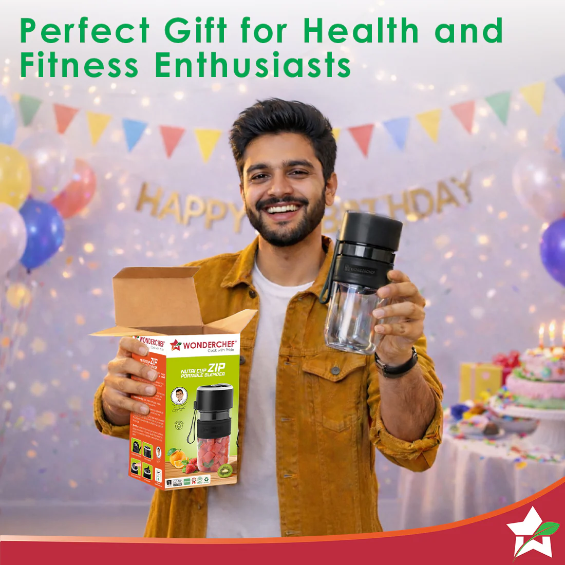 Nutri-cup Zip Portable Blender | 350ml | Blend & Sip with Flip Top Sipper Lid | For Smoothies, Juices, Shakes, Coffee | 2000 mAh Battery | 20 Blending Cycles in One Charge | Type C Charging | Black - Image 8