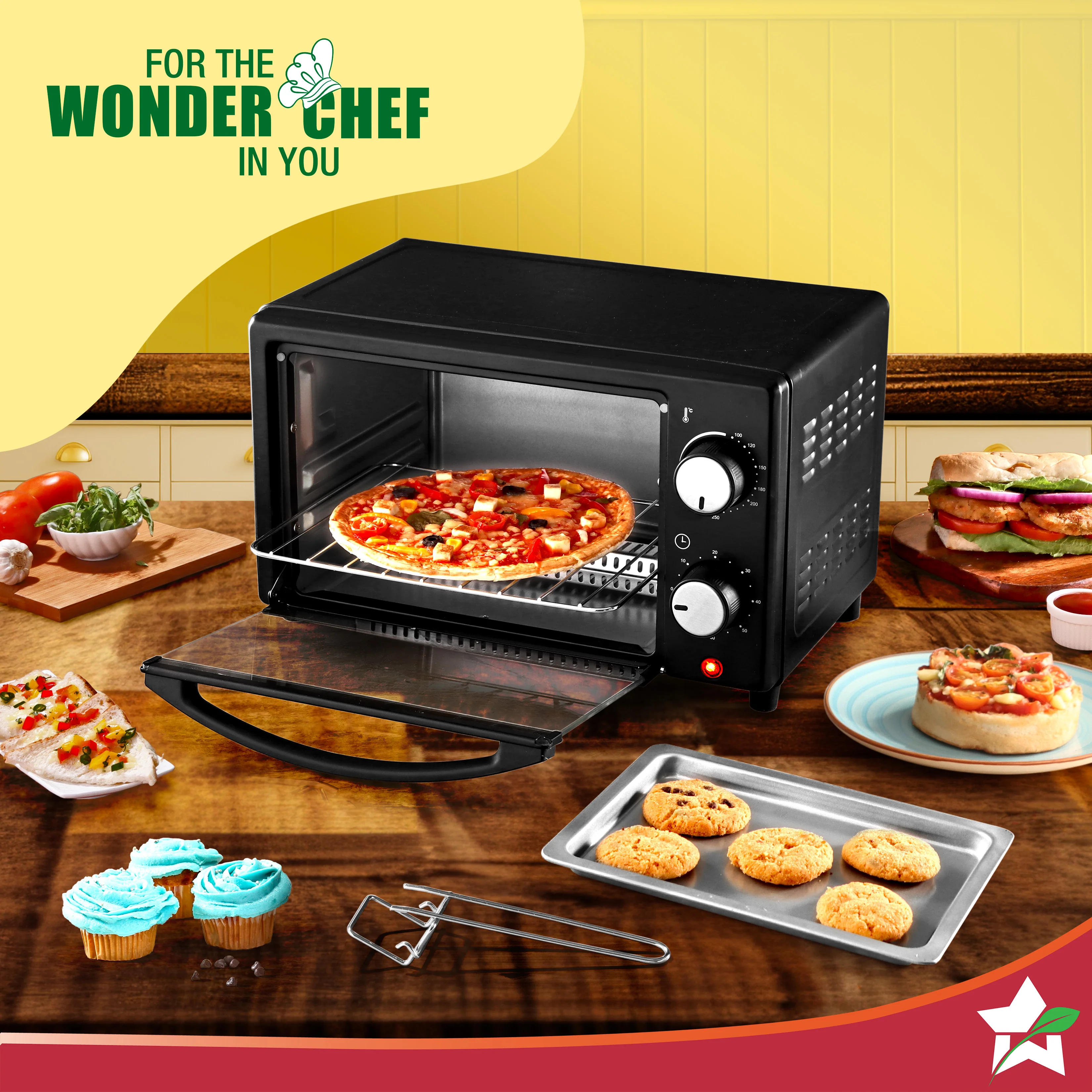 Oven Toaster Griller (OTG) 10 L | Bake, Grill, Roast | Auto-Shut Off | Heat-Resistant Tempered Glass | Customised Time & Temperature Control | Easy to Clean | 2 Year Warranty - Image 8