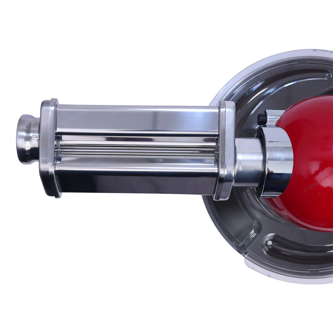 Crimson Edge Die-cast Stand Mixer Pasta Roller - Image 2