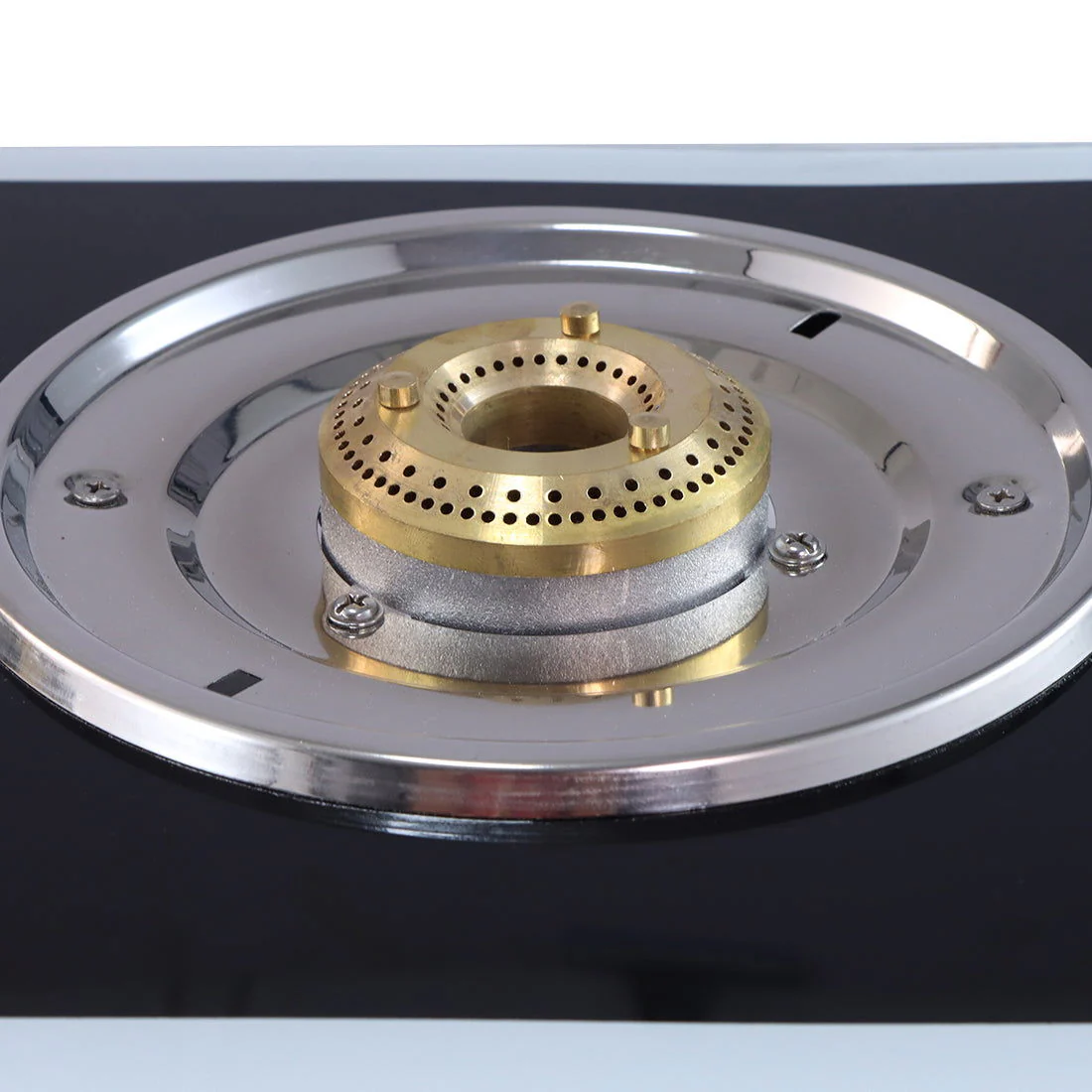 Platinum 2 Burner Glass Gas Stove, Black 6mm Toughened Glass with 1 Year Warranty, Ergonomic Knobs, Stainless Steel Drip Tray, Manual Ignition Gas Stove - Image 6