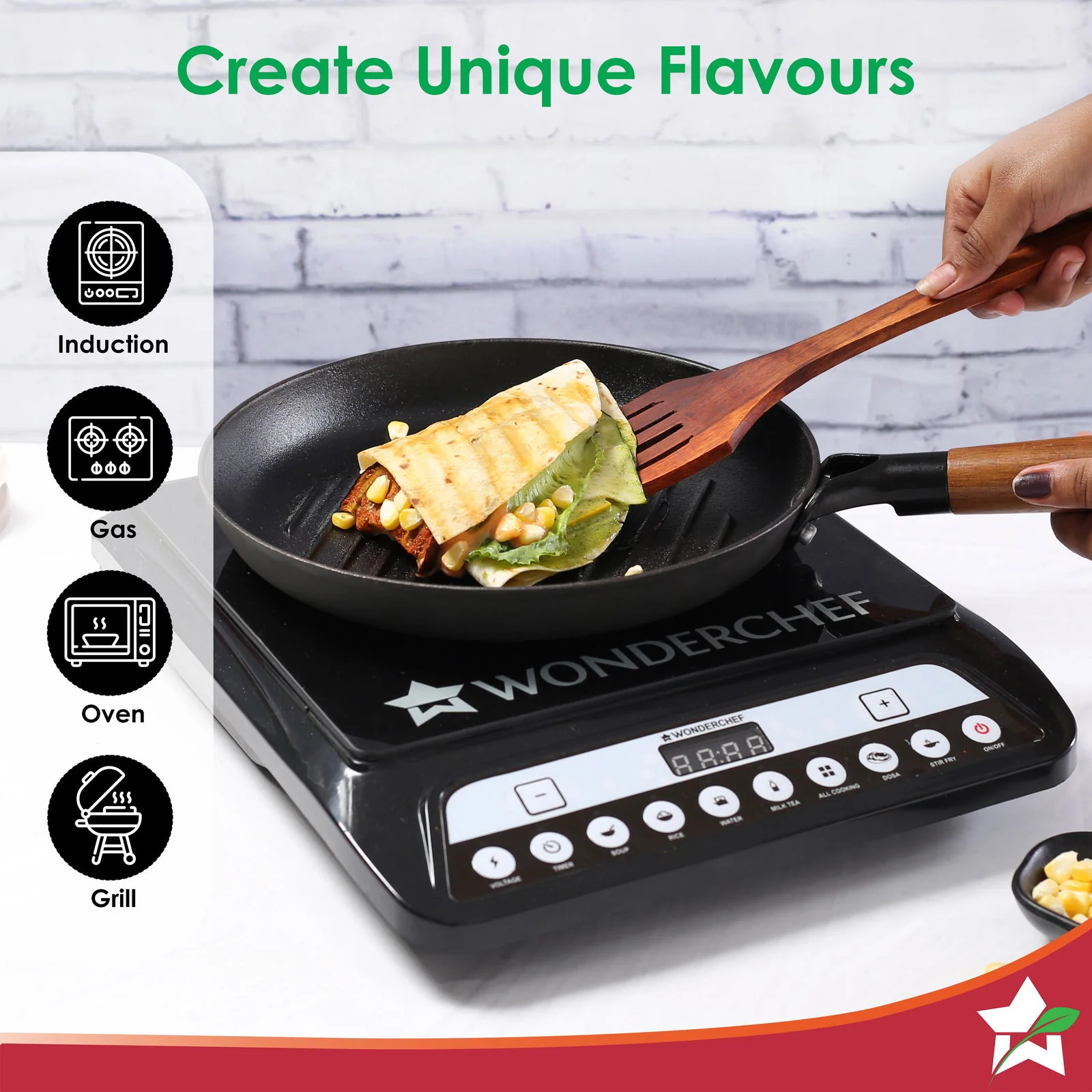 Pre-Seasoned Ferro Light 24cm Grill Pan| 2.5MM | Acacia Wooden Handles | Gravity Moulding Technology | No Chemical Coating |10 Year Warranty - Image 7